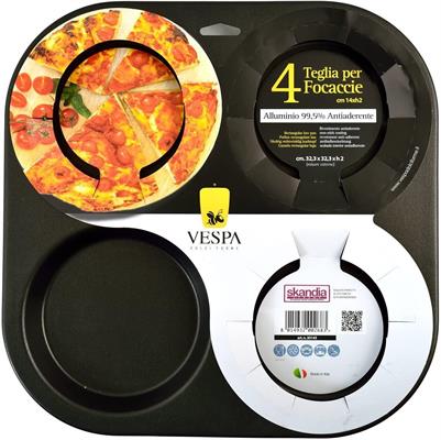TEGLIA PER 4 FOCACCE CM14H2 VESPA