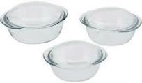 SET 3 CASS.912S637 1.4/2/3 PYREX