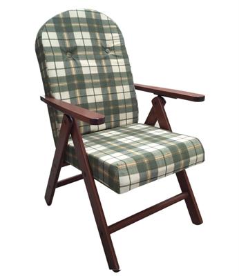 POLTRONA AMALFI MAS011 (VERDE/MARR/BOR/BLU) MASLEGNO