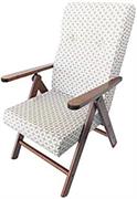 POLTRONA MA341 CALIFORNIA NOCE/SHABBY MASLEGNO