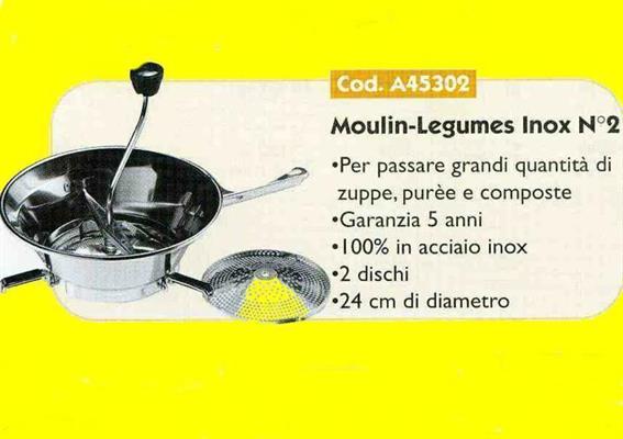P/LEG  A45306 N.2 INOX MOULINEX