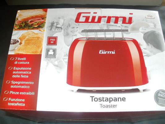TOSTAPANE TP1002 ROSSO GIRMI