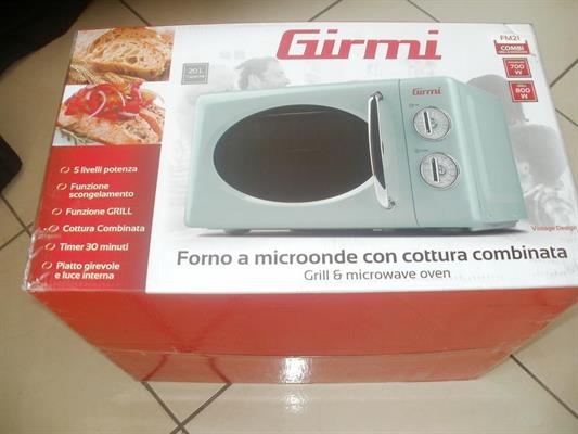 M/ONDE FM2100 20LT COMBINATO VERDE RETRO GIRMI