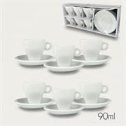 S/6 TAZZE CAFFE C/P 90ML 956136 ARCA