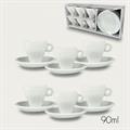S/6 TAZZE CAFFE C/P 90ML 956136 ARCA