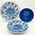SRV.PIATTI 18PZ ROSE BLU TODAY P51