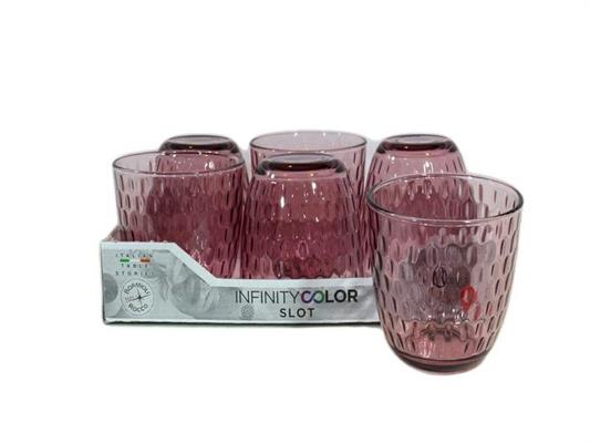 SET 6/B SLOT ACQUA ROSE LILAC ROCCO