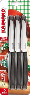 SET 6 COLT DINAMIK PIZZA NERO 1023426 FISK